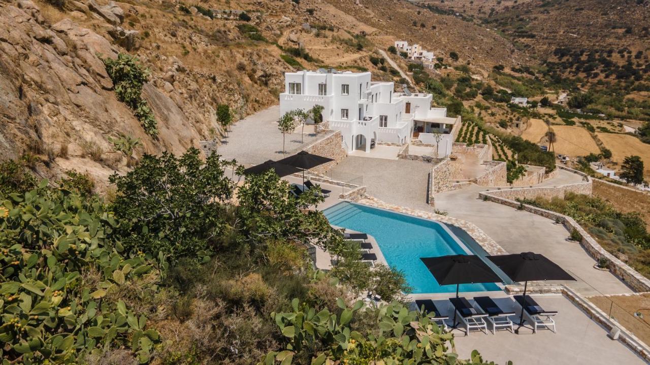 Wow Panoramic View Deluxe Villas Agkidia Eksteriør bilde