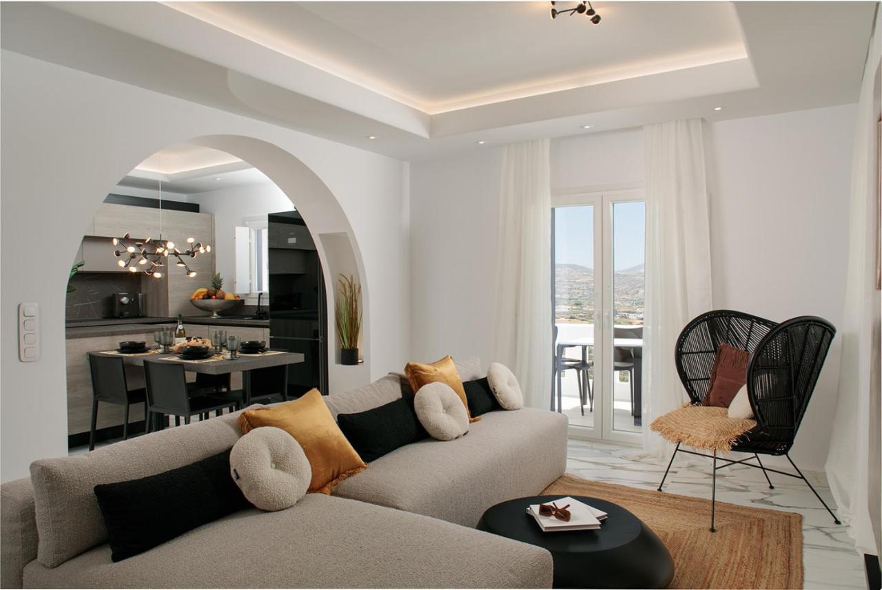 Wow Panoramic View Deluxe Villas Agkidia Eksteriør bilde