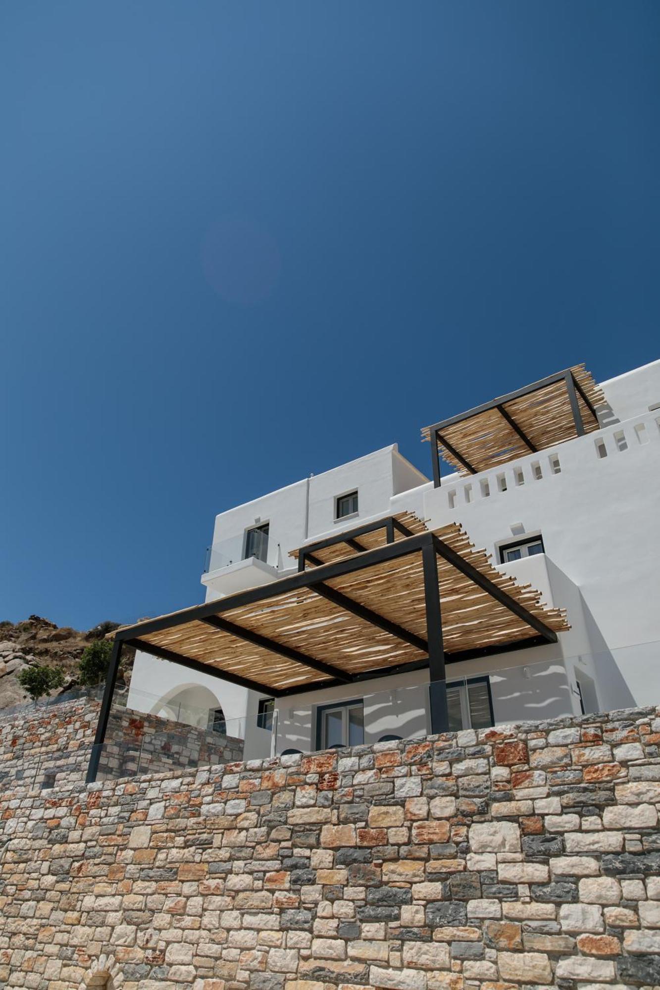 Wow Panoramic View Deluxe Villas Agkidia Eksteriør bilde
