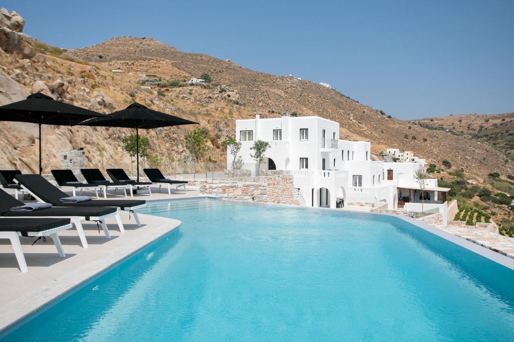 Wow Panoramic View Deluxe Villas Agkidia Rom bilde